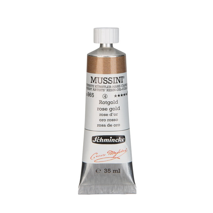 Маслени бои Schmincke MUSSINI 35 ml – 865 Розово Злато