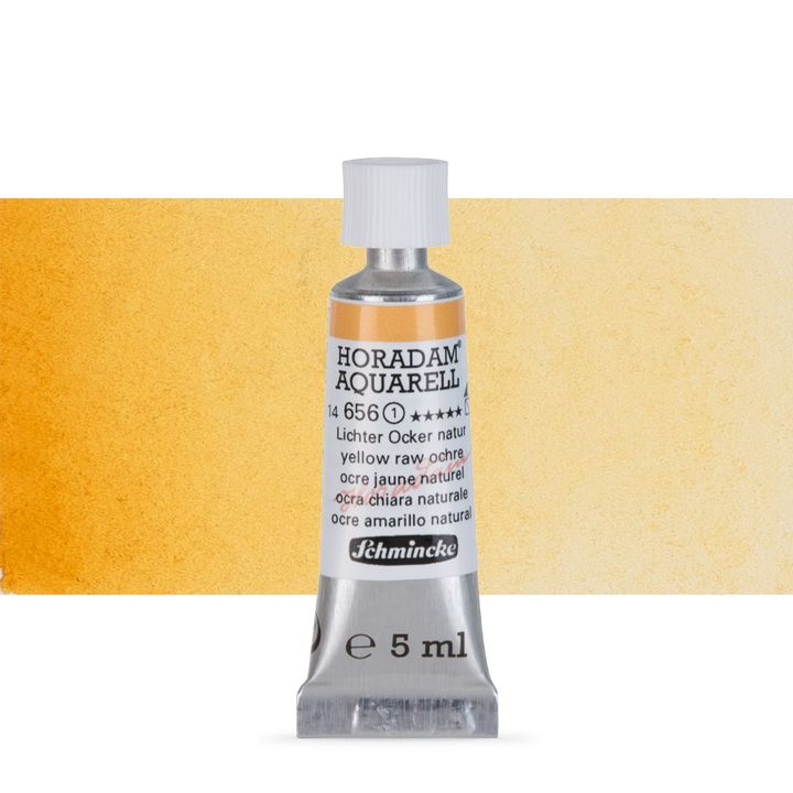 Акварелни бои Schmincke Horadam в тубичка  5 мл – 656 Yellow Raw Ochre