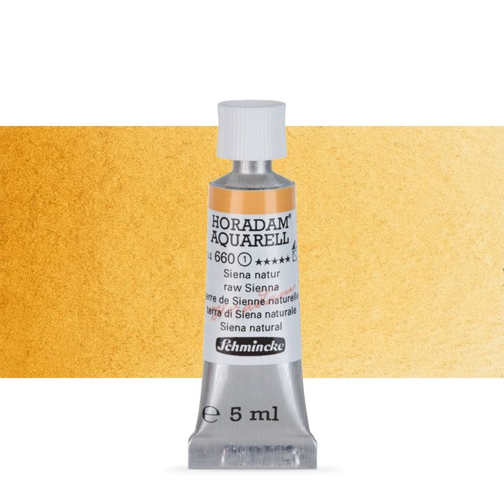 Акварелни бои Schmincke Horadam в тубичка  5 мл – 660 Raw Sienna