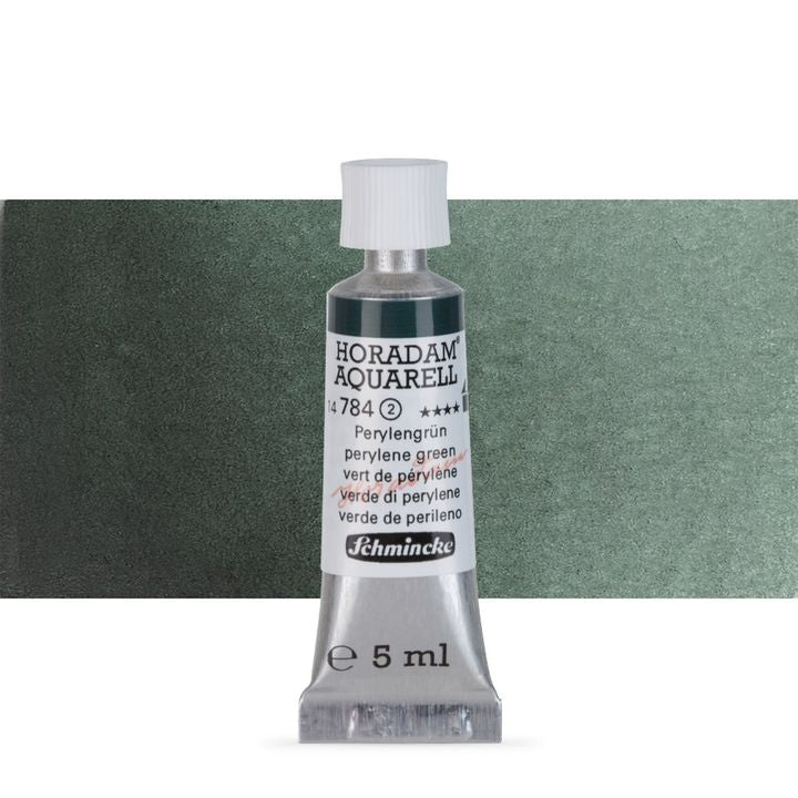 Акварелни бои Schmincke Horadam в тубичка  5 мл – 784 Perylene Green
