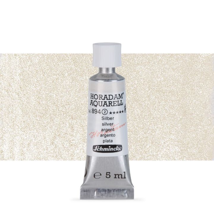 Акварелни бои Schmincke Horadam в тубичка  5 мл – 894 Silver