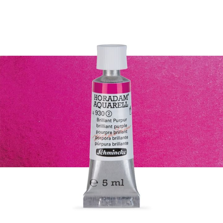 Акварелни бои Schmincke Horadam в тубичка  5 мл – 930 Brilliant Purple