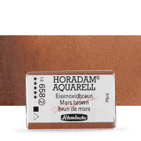 Schmincke Horadam акварелни бои в цяло контейнерче – 658 Mars Brown