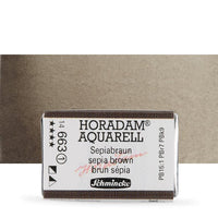 Schmincke Horadam акварелни бои в цяло контейнерче – 663 Sepia Brown