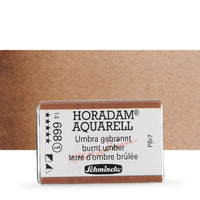 Schmincke Horadam акварелни бои в цяло контейнерче – 668 Burnt Umber