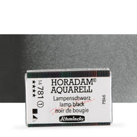 Schmincke Horadam акварелни бои в цяло контейнерче – 781 Lamp Black