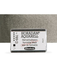 Schmincke Horadam акварелни бои в цяло контейнерче – 789 Hematite Black