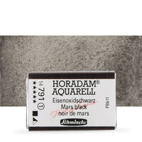 Schmincke Horadam акварелни бои в цяло контейнерче – 791 Mars Black