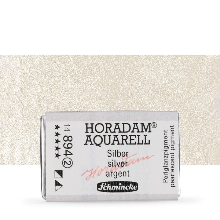 Schmincke Horadam акварелни бои в цяло контейнерче – 894 Silver