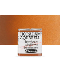 Schmincke Horadam акварелни бои в половин контейнерче – 650 Spinel Brown