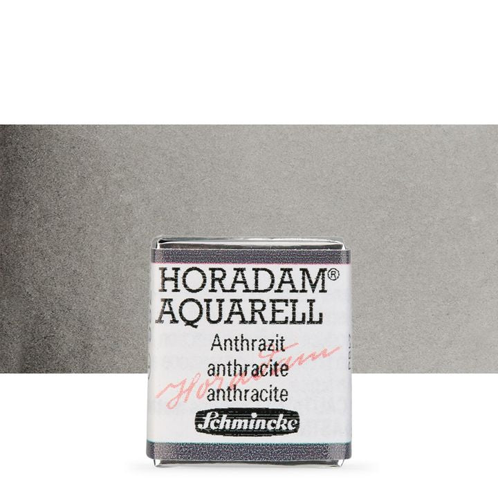 Schmincke Horadam акварелни бои в половин контейнерче – 786 Anthracite