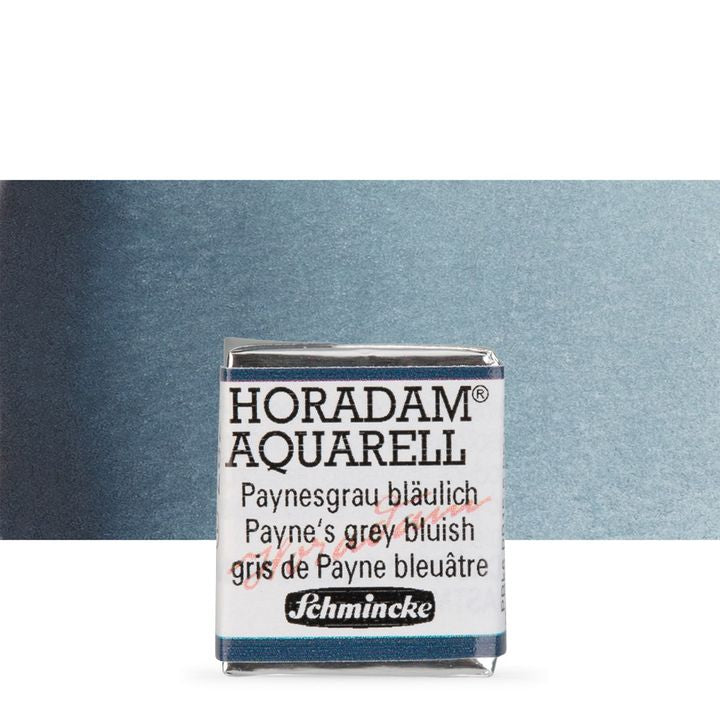 Schmincke Horadam акварелни бои в половин контейнерче – 787 Payne'S Grey Bluish