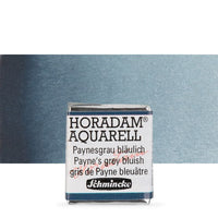 Schmincke Horadam акварелни бои в половин контейнерче – 787 Payne'S Grey Bluish