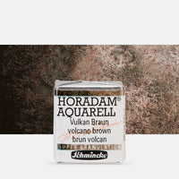 Schmincke Horadam акварелни бои в половин контейнерче – 915 Volcano Brown
