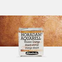 Schmincke Horadam акварелни бои в половин контейнерче – 922 Desert Orange