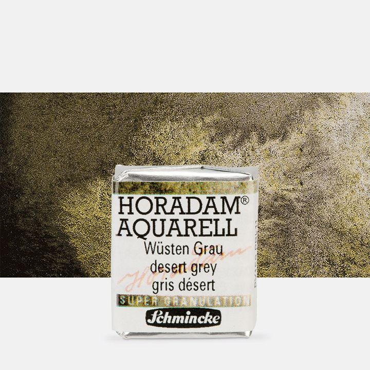 Schmincke Horadam акварелни бои в половин контейнерче – 925 Desert Grey