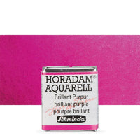 Schmincke Horadam акварелни бои в половин контейнерче – 930 Brilliant Purple