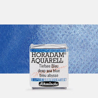 Schmincke Horadam акварелни бои в половин контейнерче – 953 Deep Sea Blue