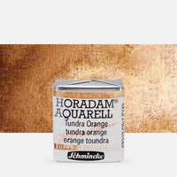 Schmincke Horadam акварелни бои в половин контейнерче – 981 Tundra Orange