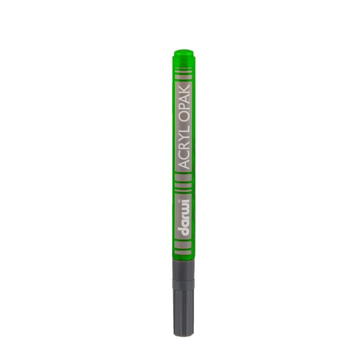 ACRYL универсален акрилен маркер тенък 3ml - 0.8 mm – тъмнозелен