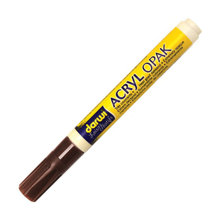 Акрилен флумастер ACRYL универсален 2mm /6 ml – тъмно кафяво