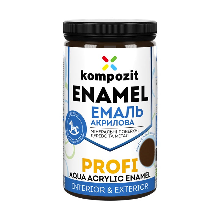 Акрилен емайл KOMPOZIT PROFI Gloss 0,3 л — изображение 3