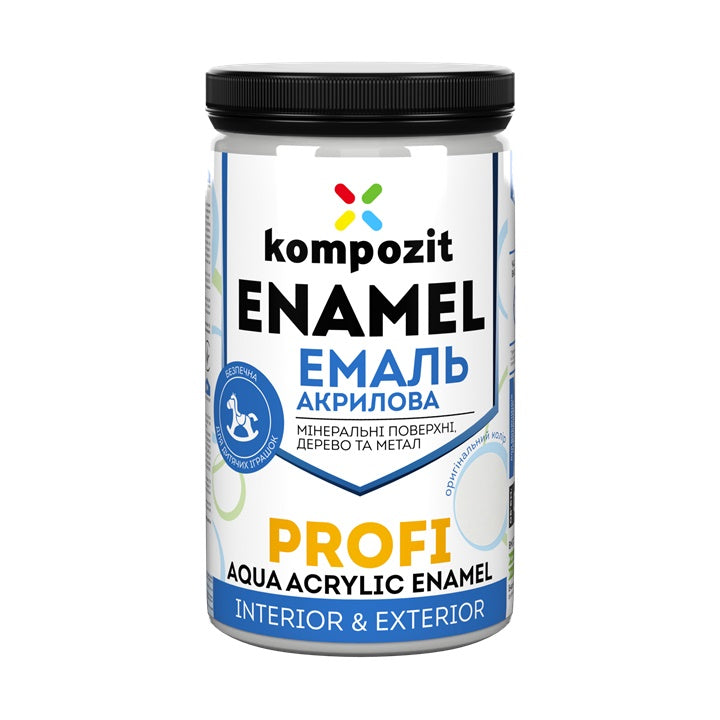 Акрилен емайл KOMPOZIT PROFI Gloss 0,3 л — изображение 7