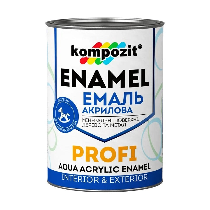 Акрилен емайл KOMPOZIT PROFI Gloss 10 л — изображение 3