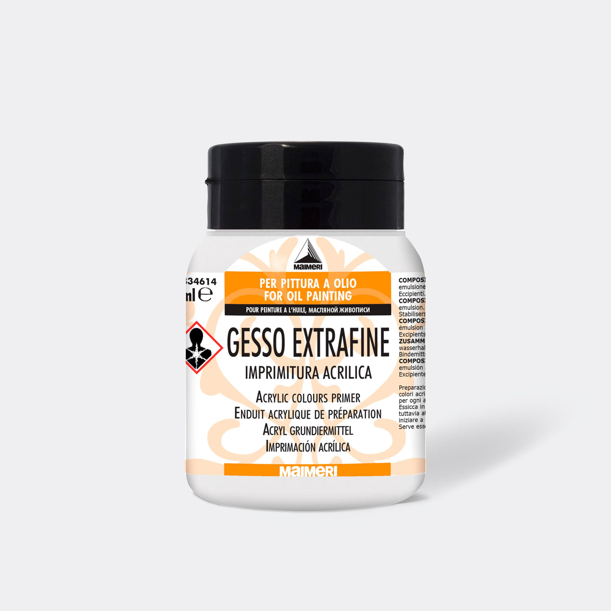 Акрилен грунд gesso MAIMERI 500 ml