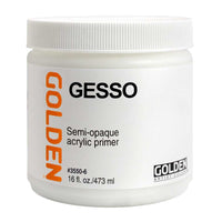 Акрилен грунд GOLDEN Gesso бял