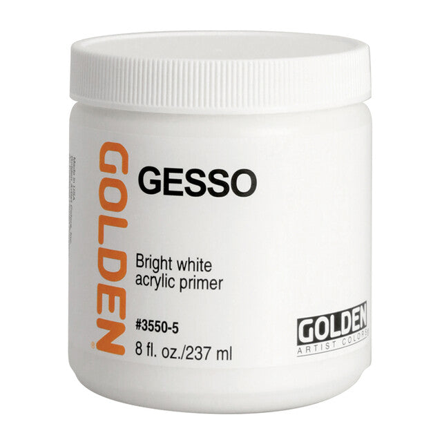 Акрилен грунд GOLDEN Gesso бял