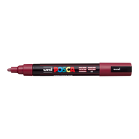 Акрилен маркер Posca PC-5M, 1,8 - 2,5 mm, бордо (60)