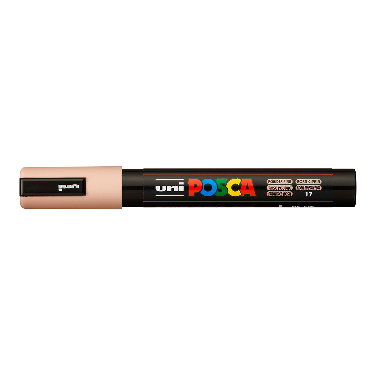 Акрилен маркер Posca PC-5M, 1,8 - 2,5 mm, пудрено розово