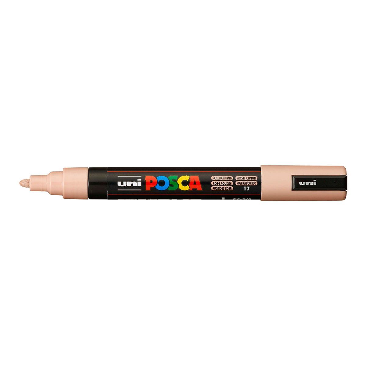 Акрилен маркер Posca PC-5M, 1,8 - 2,5 mm, пудрено розово