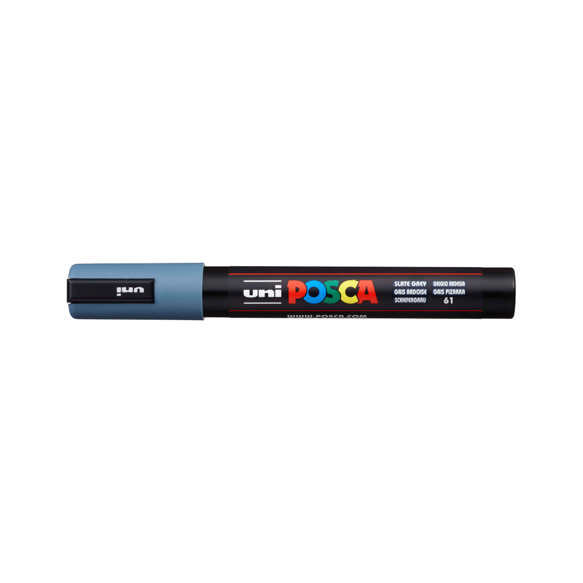 Акрилен маркер Posca PC-5M, 1,8 – 2,5 mm, шистов цвят