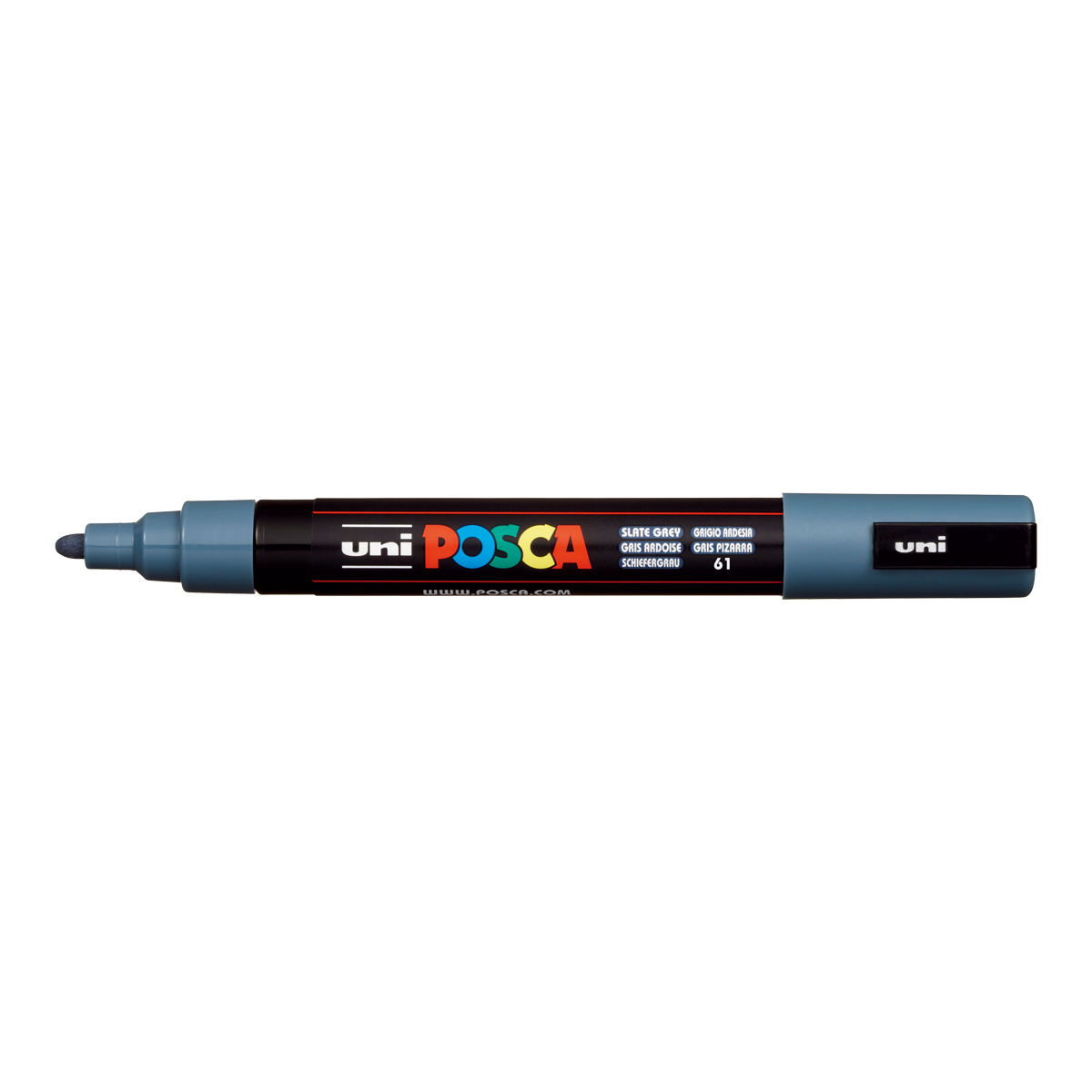 Акрилен маркер Posca PC-5M, 1,8 – 2,5 mm, шистов цвят