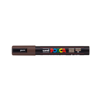 Акрилен маркер Posca PC-5M, 1,8 – 2,5 mm, тъмнокафяв (22)