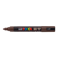 Акрилен маркер Posca PC-5M, 1,8 – 2,5 mm, тъмнокафяв (22)