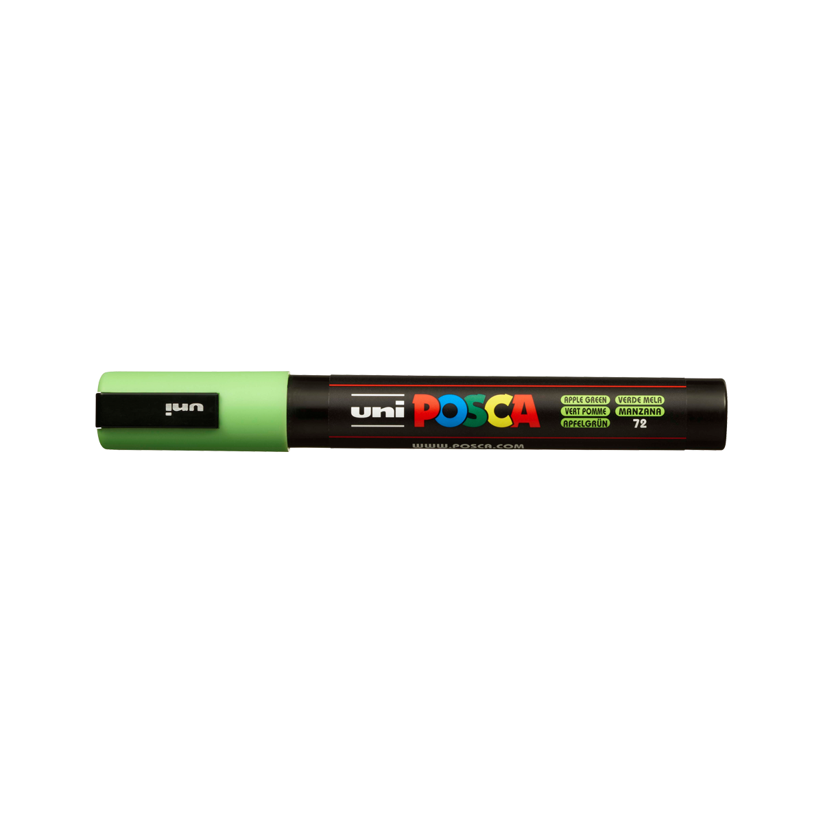 Акрилен маркер Posca PC-5M, 1,8 – 2,5 mm, зелена ябълка (72)
