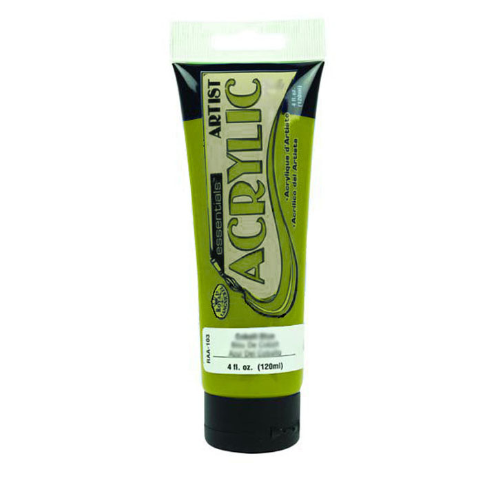Акрилна боя ACRYLIC Royal Essentials 120 мл - Ярко жълто-зелено