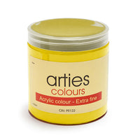 Акрилна  боя Arties Colours 250 ml - Неаполитанско жълто светло (имитация)