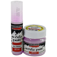 Акрилна боя гланц 20ml - пастелно виолетово
