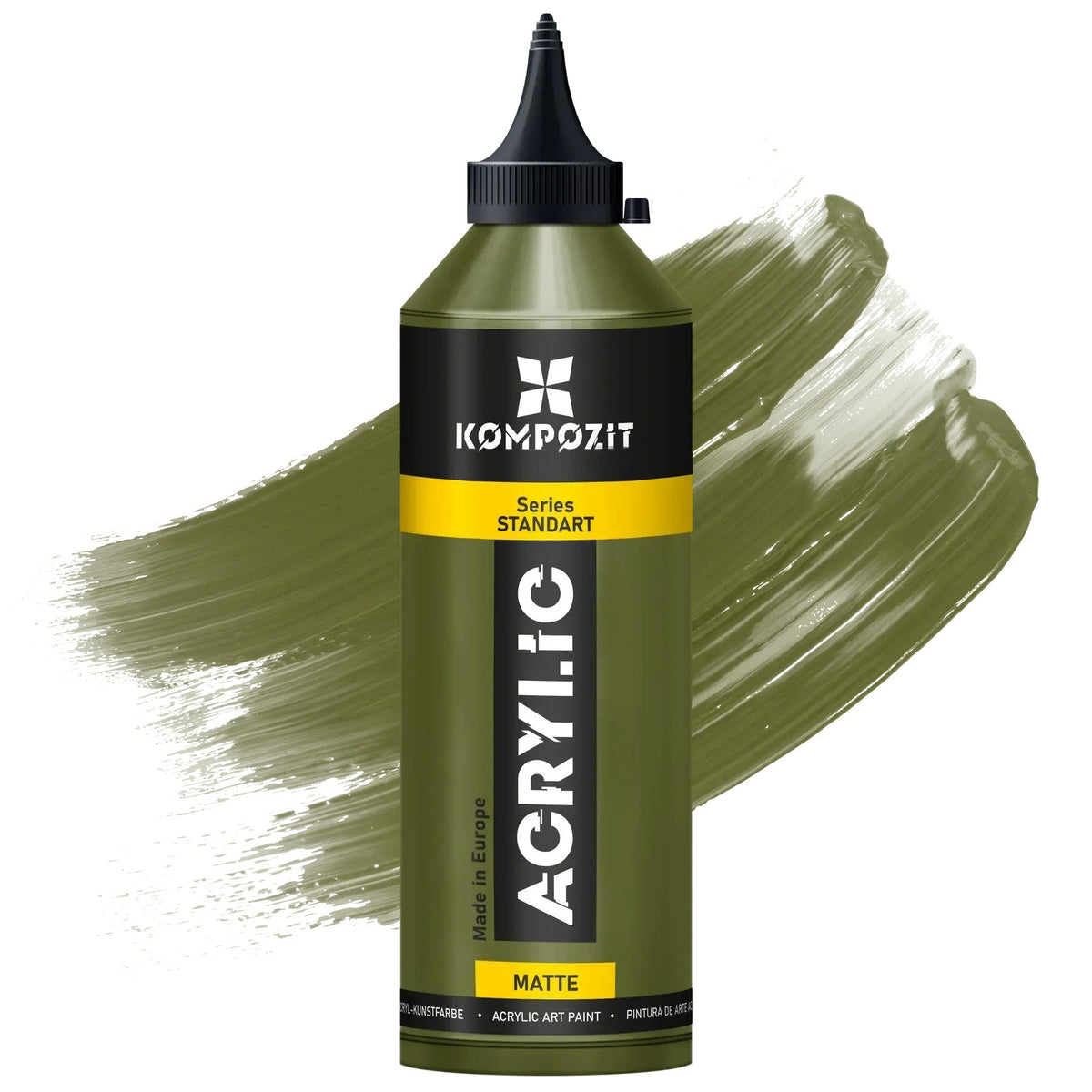 Акрилна боя Kompozit STANDART 500 ml – 75 Маслина