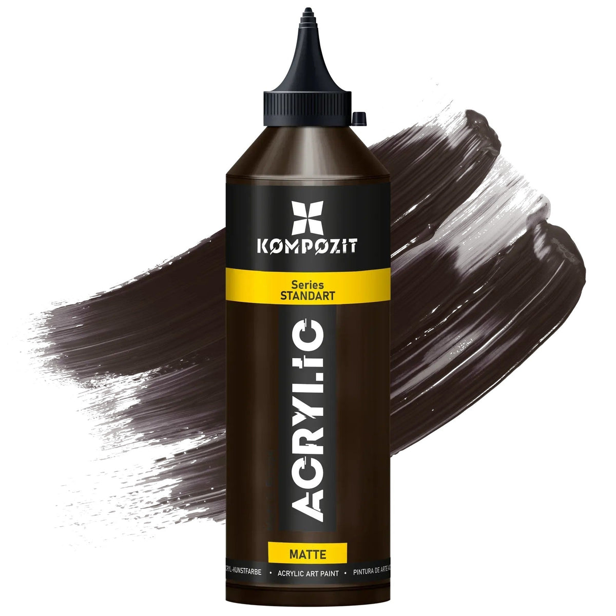 Акрилна боя Kompozit STANDART 500 ml – 84 Тъмнокафяво
