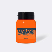 Акрилна боя MAIMERI Acrilico 500 ml – Брилянтно оранжево