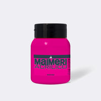 Акрилна боя MAIMERI Acrilico 500 ml – Първично червено магента