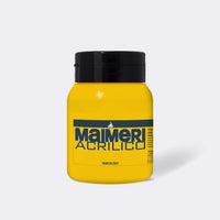 Акрилна боя MAIMERI Acrilico 500 ml – Перманентно жълто средно