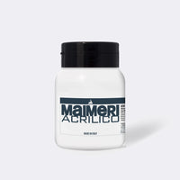 Акрилна боя MAIMERI Acrilico 500 ml – Цинково бяло