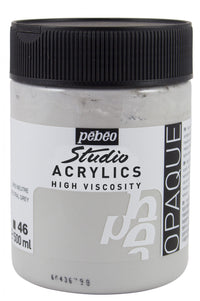 Акрилна боя Pebeo Studio 500 ml – Неутрално сиво