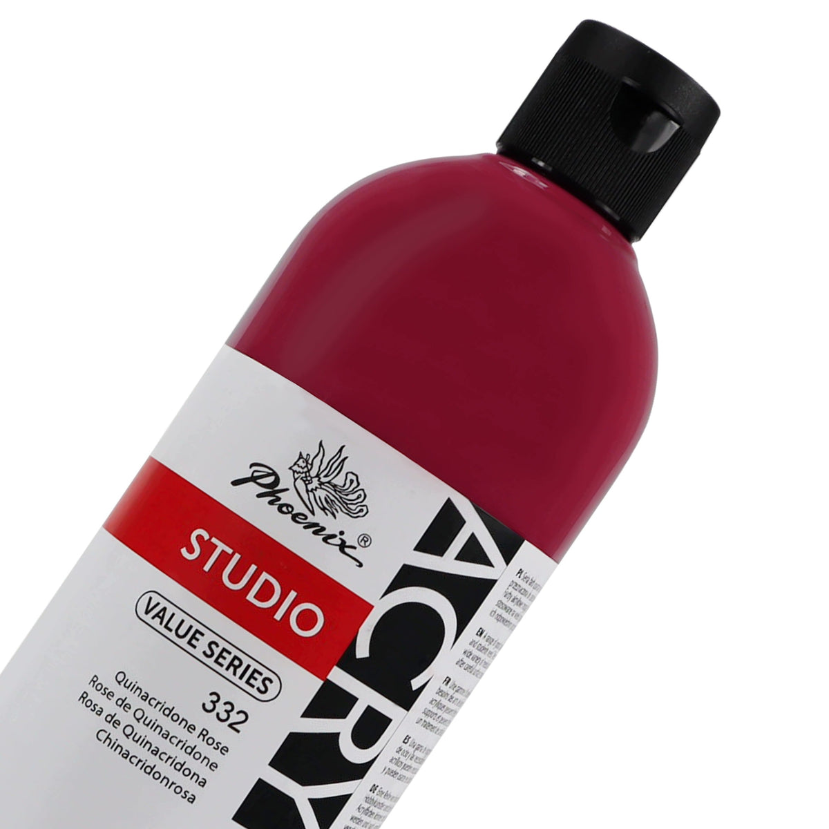 Акрилна боя Phoenix 332 Quinacridone Rose 500 ml